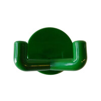 10 Stück Wandhaken, 2-fach grün