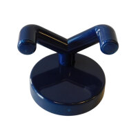 10 Stück Wandhaken, 2-fach blau