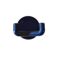 25 Stück Wandhaken, 2-fach blau