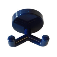 50 Stück Wandhaken, 2-fach blau