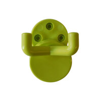 1 Stück Wandhaken, 2-fach hellgrün