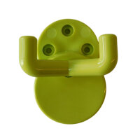 5 Stück Wandhaken, 2-fach hellgrün