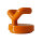 50 Stück Wandhaken, 2-fach orange