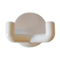 10 Stück Wandhaken, 2-fach cremeweiß