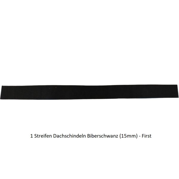 Dachschindeln Biberschwanz (15mm) - First