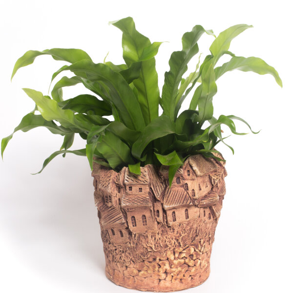 Übertopf "Oskartopf"  gerade Form Ø  innen 14,50 cm h 12,50 cm