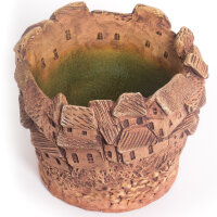 Übertopf "Oskartopf"  gerade Form Ø  innen 14,50 cm h 12,50 cm