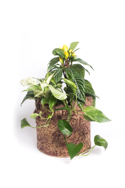 Übertopf "Oskartopf"  gerade Form Ø  innen 29,00 cm h 29,00 cm