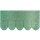 1 Set Dachschindeln Biberschwanz (100 mm) grün