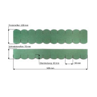 SET Dachschindeln Biberschwanz (50mm)