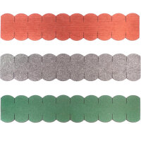 1 Set Dachschindeln Biberschwanz (50mm) grau