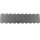 1 Set Dachschindeln Biberschwanz (50mm) grau