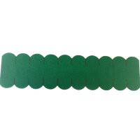 3 Sets Dachschindeln Biberschwanz (50mm) grün