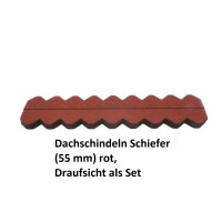 SET Dachschindeln Schiefer (55 mm)