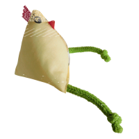 Verrücktes Dekohuhn, hängend