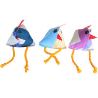 10  Stück Verrücktes Dekohuhn, hängend klein