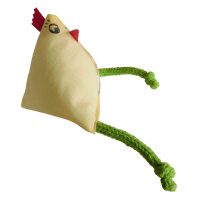 9  Stück Verrücktes Dekohuhn, hängend mittel