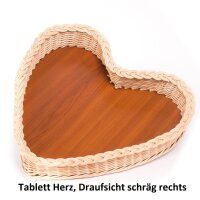 Tablett Herz