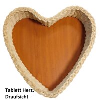 Tablett Herz