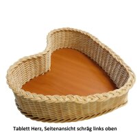Tablett Herz