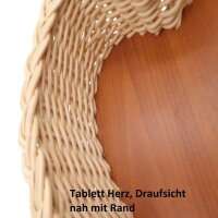 Tablett Herz