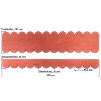 Dachschindeln Rund (41 mm) - First