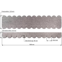Dachschindeln Rund (41 mm) - First