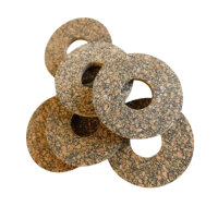 Unterlegscheibe Gummikork, NBR, Silikon, Mossgummi