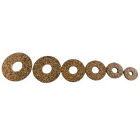 10 Stück Gummikork M10 30 mm x 10 mm x 2 mm