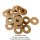 100 Stück Gummikork M12 35 mm x 14 mm x 2 mm