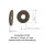 100 Stück Gummikork M12 35 mm x 14 mm x 2 mm