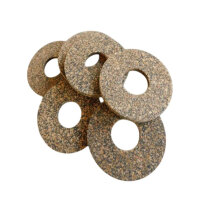 10 Stück Gummikork M16 46 mm x 17 mm x 3 mm