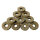 50 Stück Gummikork  M6 20 mm x 7 mm x 4 mm
