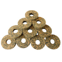 10 Stück Gummikork M8 25 mm x 9 mm x 4 mm