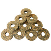 20 Stück Gummikork M8 25 mm x 9 mm x  4 mm