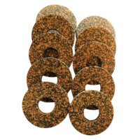 10 Stück Gummikork M10 30 mm x 10 mm x 4 mm