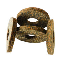 10 Stück Gummikork M12 35 mm x 14 mm x 4 mm