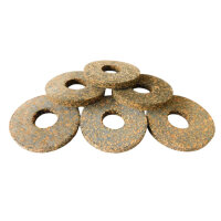 10 Stück Gummikork M12 35 mm x 14 mm x 4 mm