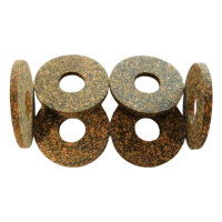 10 Stück Gummikork M16 46 mm  x 17 mm x 4 mm