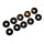 10 Stück NBR M8 25 mm x 9 mm x 2 mm