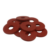 10 Stück Silikon M8 25 mm x 9 mm x 2 mm