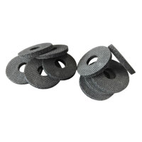 10 Stück Moosgummi M8 25 mm x 9 mm x 3 mm