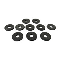 10 Stück Moosgummi M8 25 mm x 9 mm x 3 mm