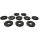 10 Stück Moosgummi M8 25 mm x 9 mm x 3 mm