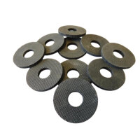 10 Stück Moosgummi M10 30 mm x 10 mm x 3 mm