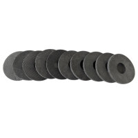 10 Stück Moosgummi M12 35 mm x 14 mm x 3 mm