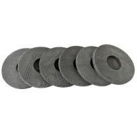 10 Stück Moosgummi  M16 46 mm  x 17 mm x 3 mm