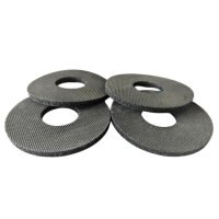 10 Stück Moosgummi  M16 46 mm  x 17 mm x 3 mm