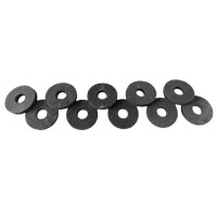 10 Stück Moosgummi M6 20 mm x 7 mm x 4 mm