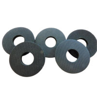 10 Stück Moosgummi M6 20 mm x 7 mm x 4 mm